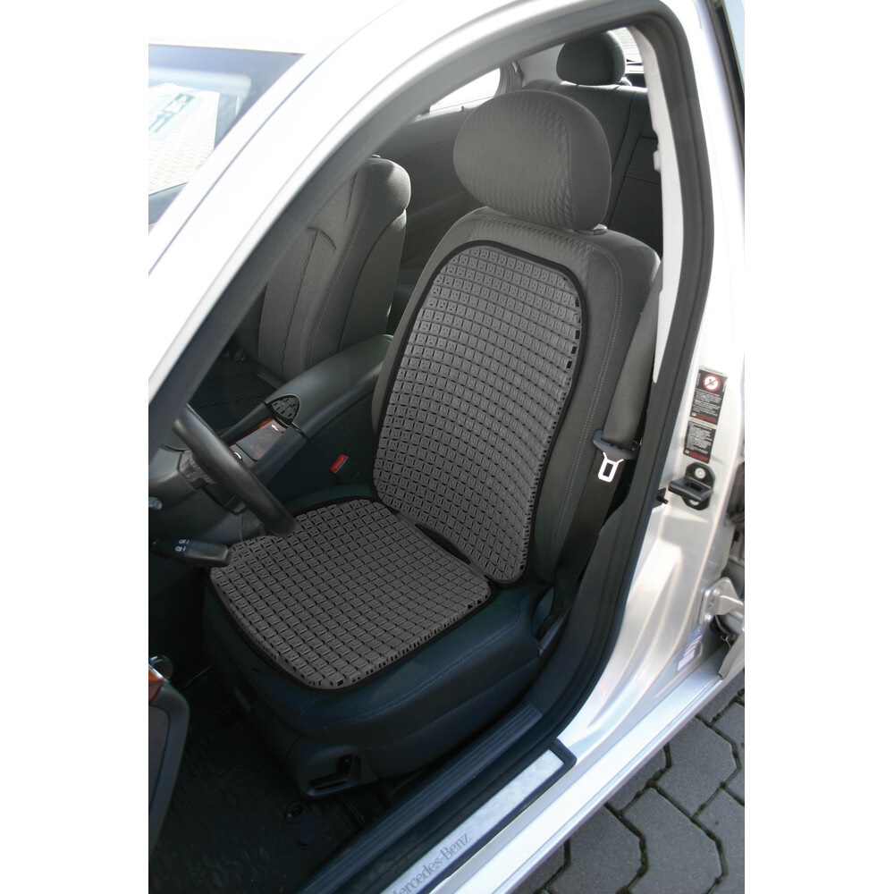 Lampa 54300 Coprisedile Ventilato Taxi Driver - Schienale Aerato Nero Universale per Auto e Camion
