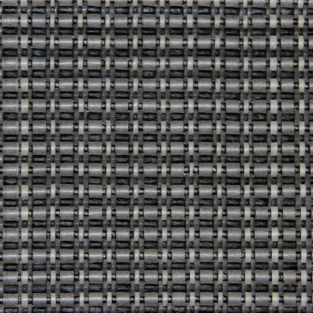 Lampa Stripes - Coppia di Schienali Bifacciali Antracite in Carta Tessile e Cotone Trapuntato