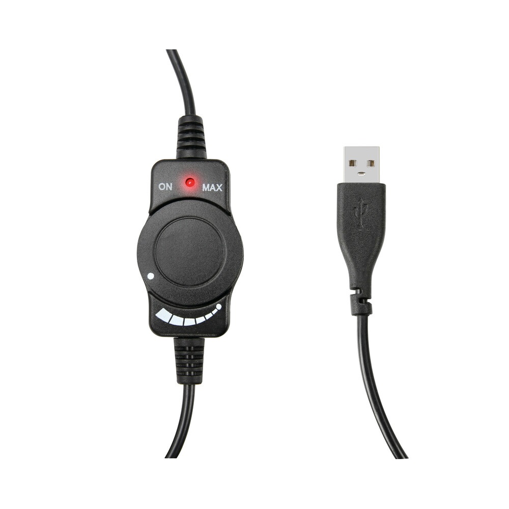 Lampa 54489 Air-Jet Elegance - Coprisedile Ventilato con Schienale, Flusso d'Aria Regolabile e Presa USB per Auto, Camion e Ufficio