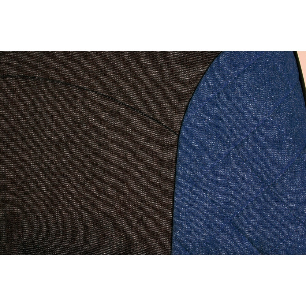 Lampa Drive Jeans Set Coprisedili Universali Blu - 2 Anteriori, 2 Posteriori, 5 Poggiatesta in Tessuto Jeans