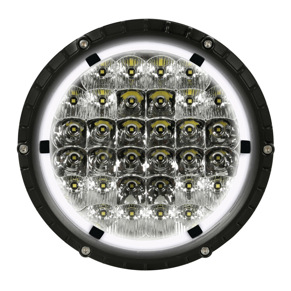 Lampa Bextar 72352 Proiettore Supplementare a 62 Led, 10V-30V, 73W, Ø 195mm