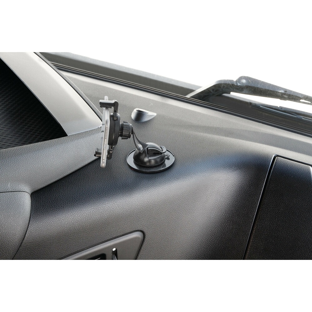 Lampa Grip Disc - Base Autoadesiva per Cruscotto Ø 80 mm, Compatibile con Supporti a Ventosa