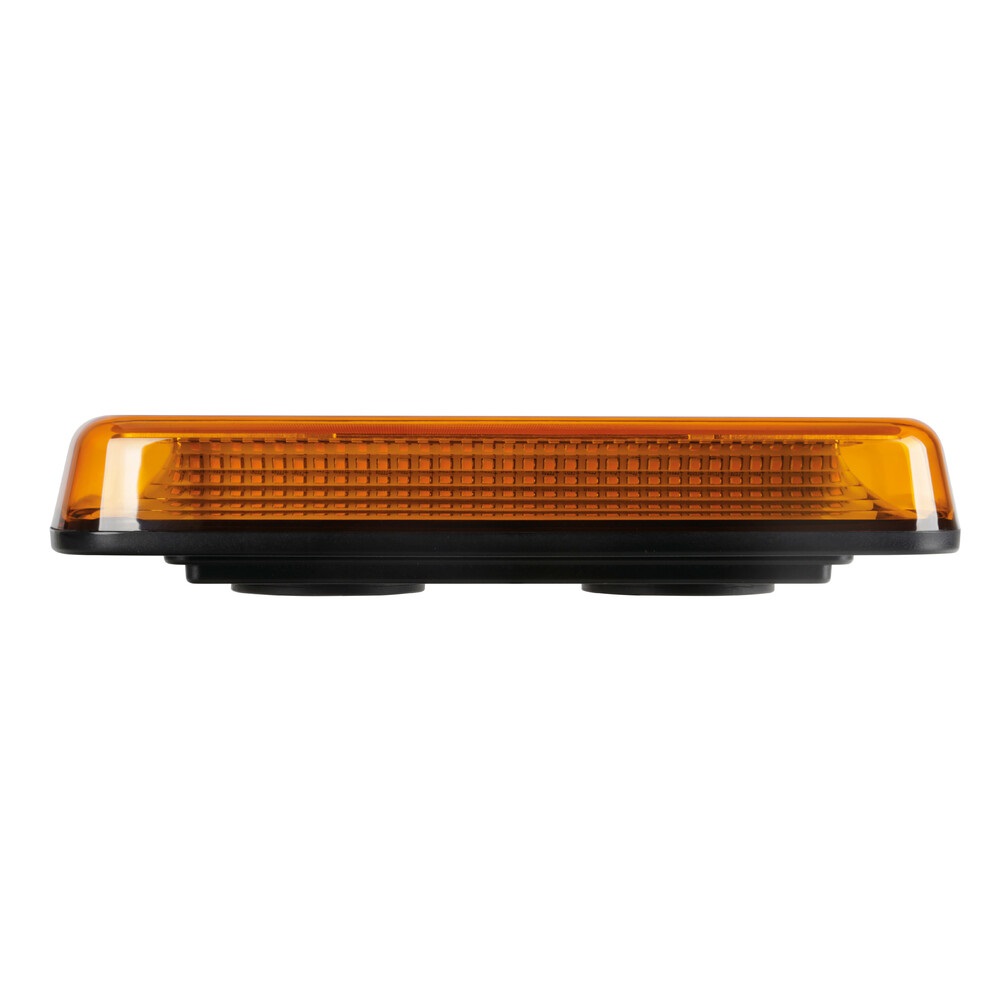 Lampa 72897 Barra Lampeggiante Arancio, 7 Funzioni, 12/24V, Cavo di Collegamento da 350 cm, Facile Installazione