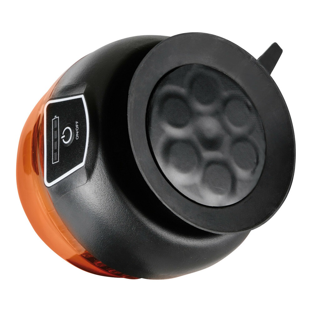 Lampa 72994 RL-11 - Lampada di Emergenza Ricaricabile con Luce Rotante a LED, 9-30V 230V, 45 LED, Autonomia di 5 Ore