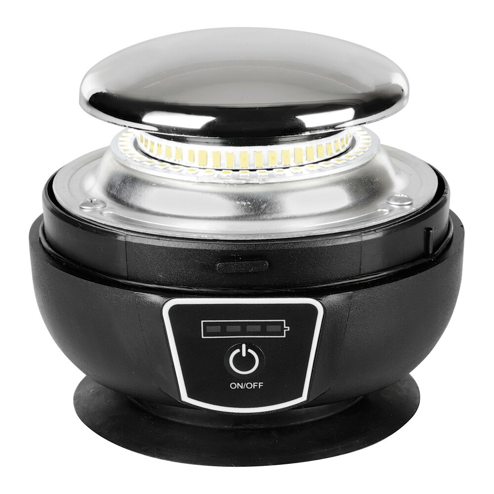 Lampa 72994 RL-11 - Lampada di Emergenza Ricaricabile con Luce Rotante a LED, 9-30V 230V, 45 LED, Autonomia di 5 Ore