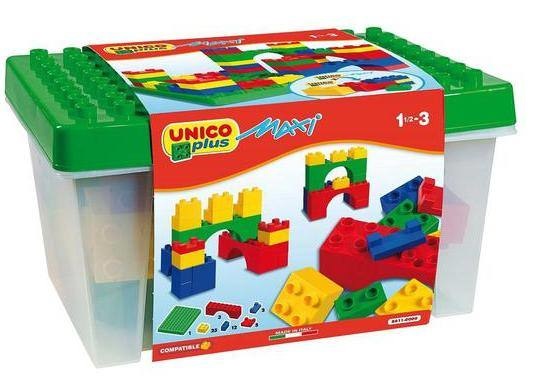 ANDRONI GIOCATTOLI Maxi Costruzioni 48 Pz - Set di Mattoncini per Stimolare la Creatività