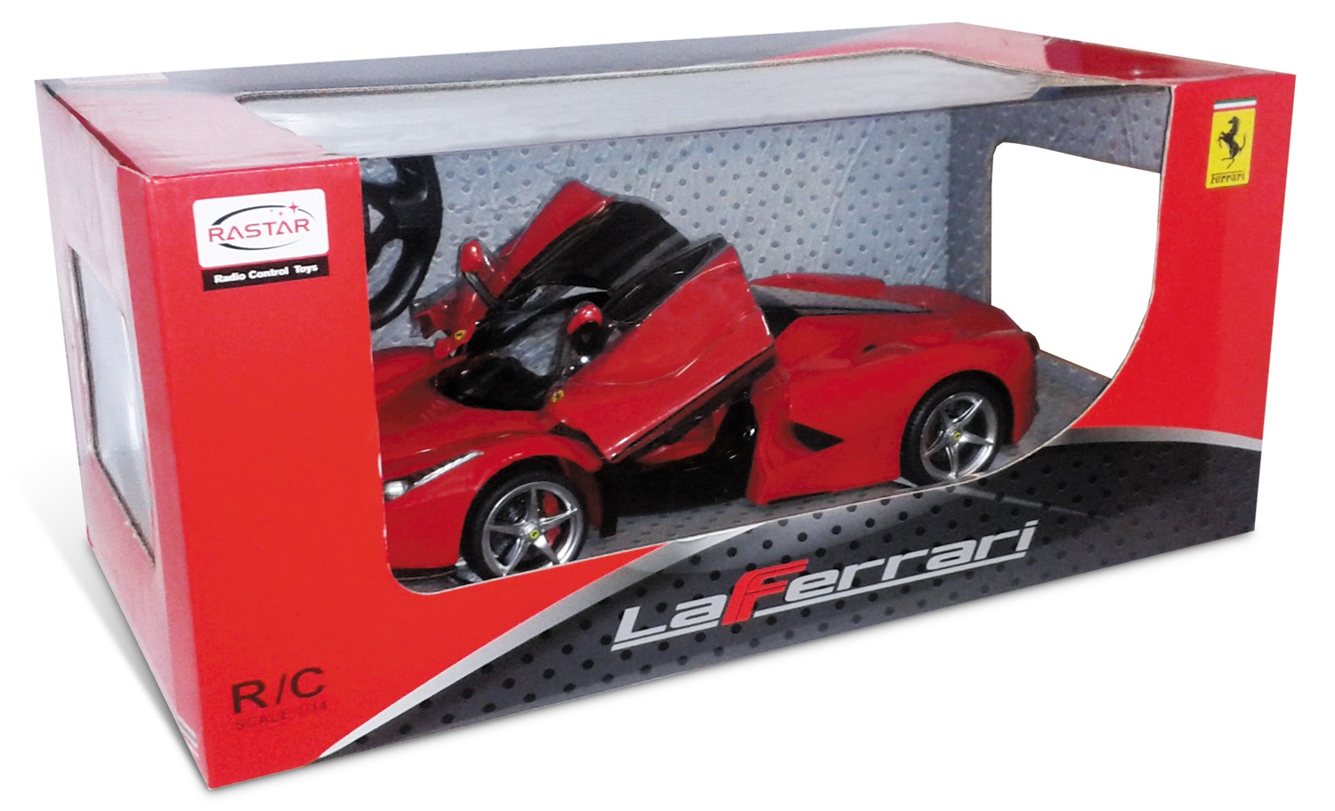 Mondo Motors Ferrari LaFerrari - Auto Giocattolo Radiocomandata in Scala 1:14 con Velocità Fino a 10 km/h