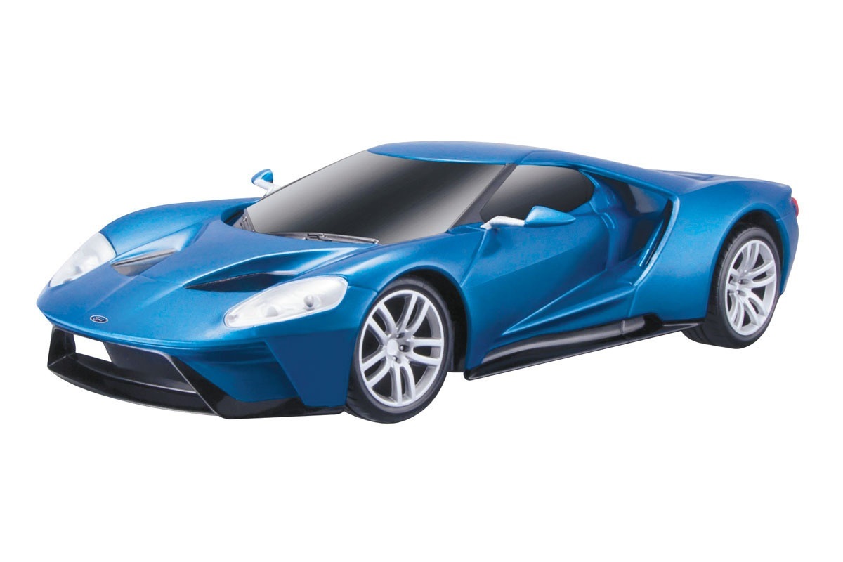 MONDO Ford GT Auto Radiocomandata 1:14 con Porte Apribili - Disponibile in Blu e Nero
