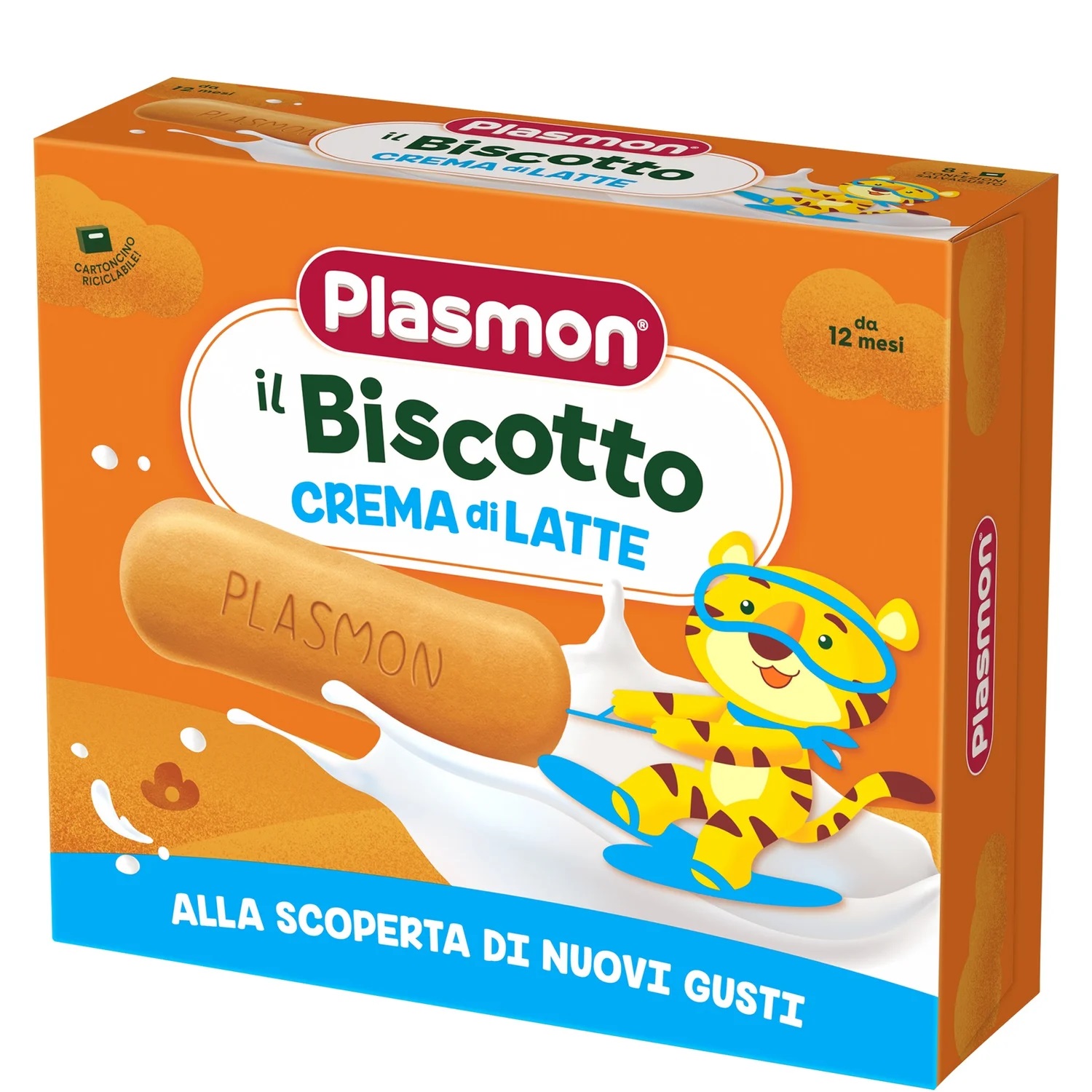 Plasmon il Biscotto con Crema di Latte 320g