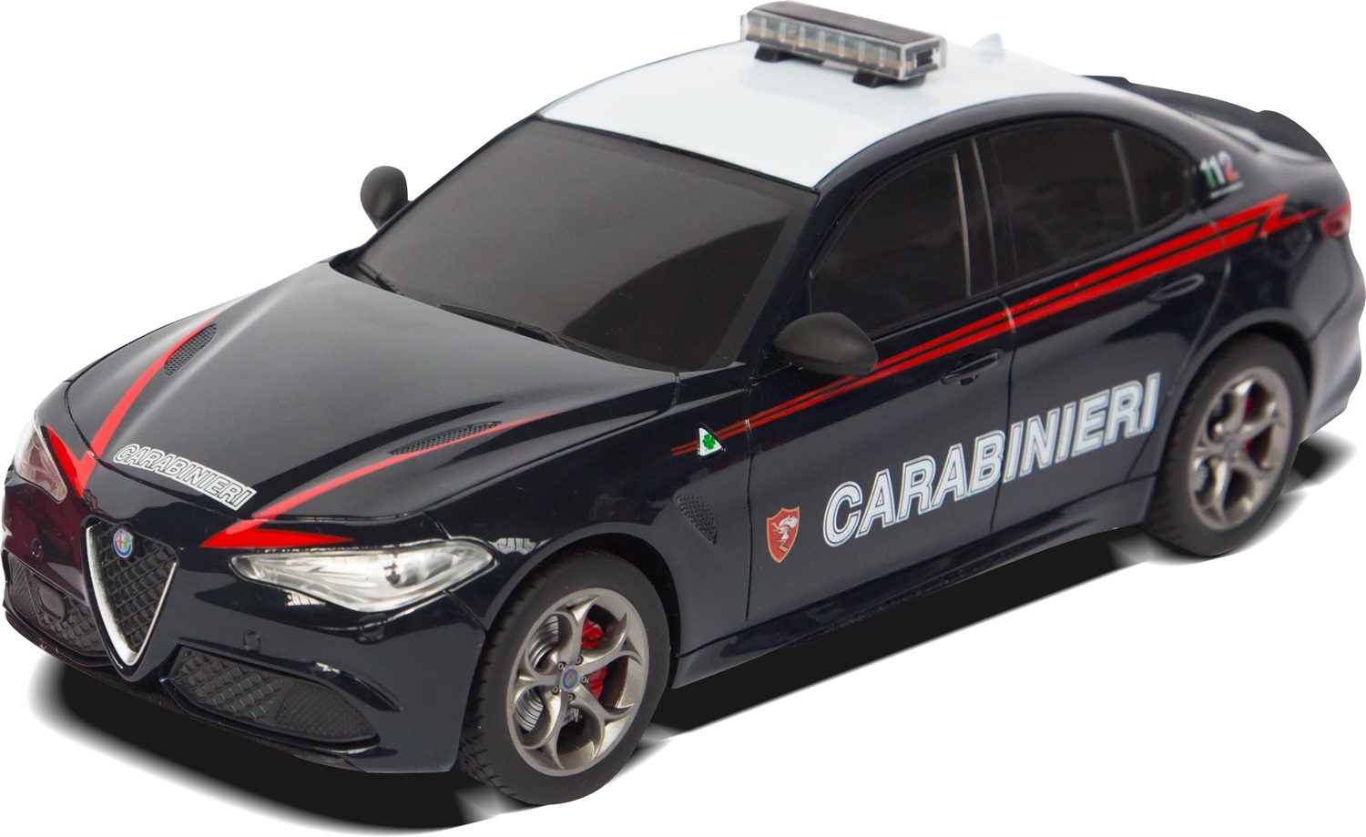 RE.EL Toys Alfa Romeo Giulia Quadrifoglio Carabinieri Radiocomando 1:18