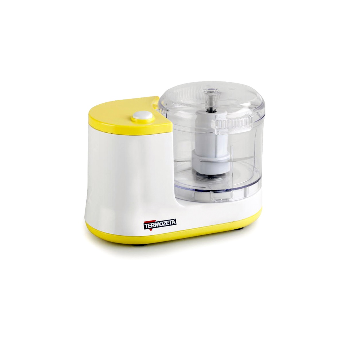 Termozeta Tritatutto Tritty 100W - Robot multifunzione da cucina con ciotola removibile, lama in acciaio inox e funzione ad impulsi