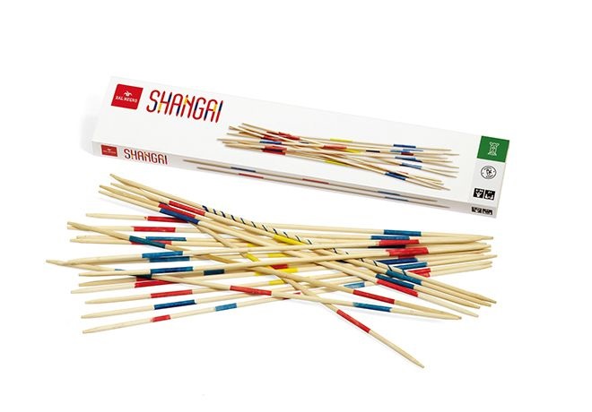 Dal Negro Shangai - Gioco da Tavolo in Bambù con 41 Bastoncini da 50 cm