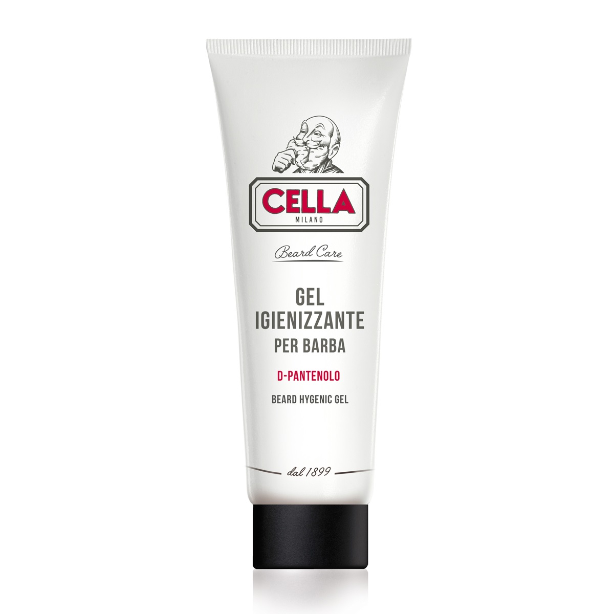 Cella Milano Gel Igienizzante per Barba 150 ml - D-Pantenolo, Igienizza, Profuma e Ammorbidisce senza Risciacquo