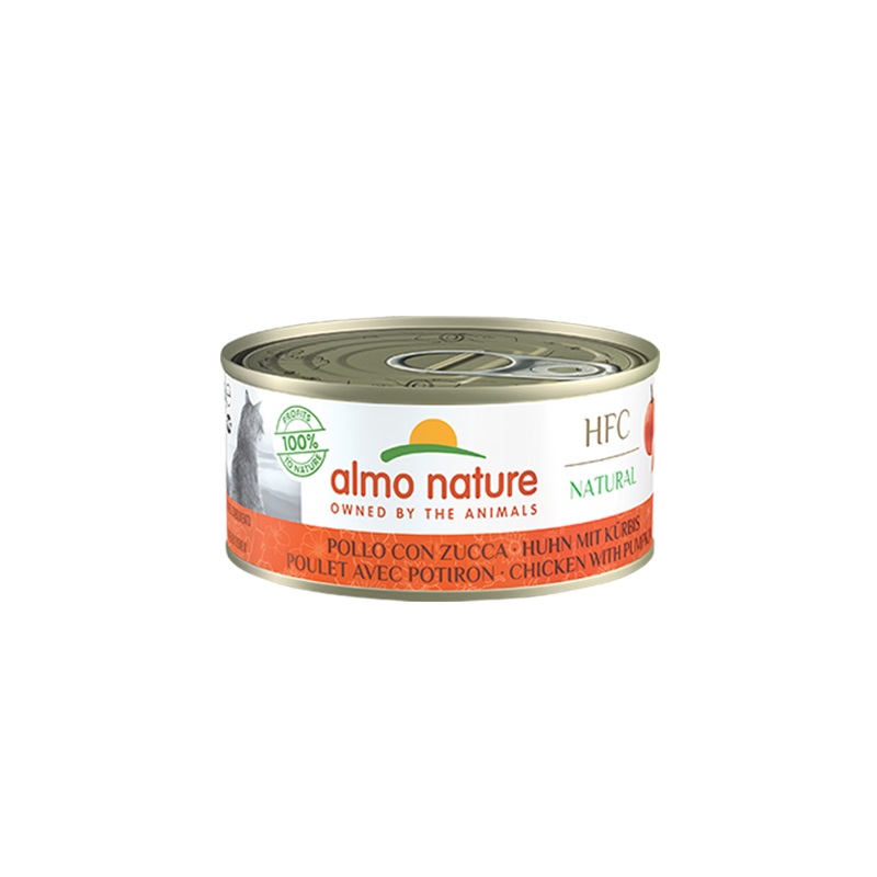 Almo Nature HFC Natural Cibo Umido per Gatti - Pollo e Gamberetti 150 g