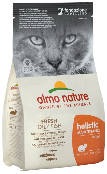 Almo Nature 8001154121261 cibo secco per gatti 400 g Adulto Pesce