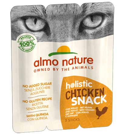 Almo Nature 510 premio per cani e gatti Gatto Spuntini Pollo 15 g