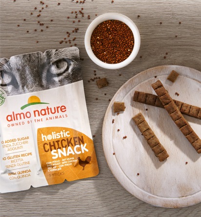 Almo Nature 510 premio per cani e gatti Gatto Spuntini Pollo 15 g