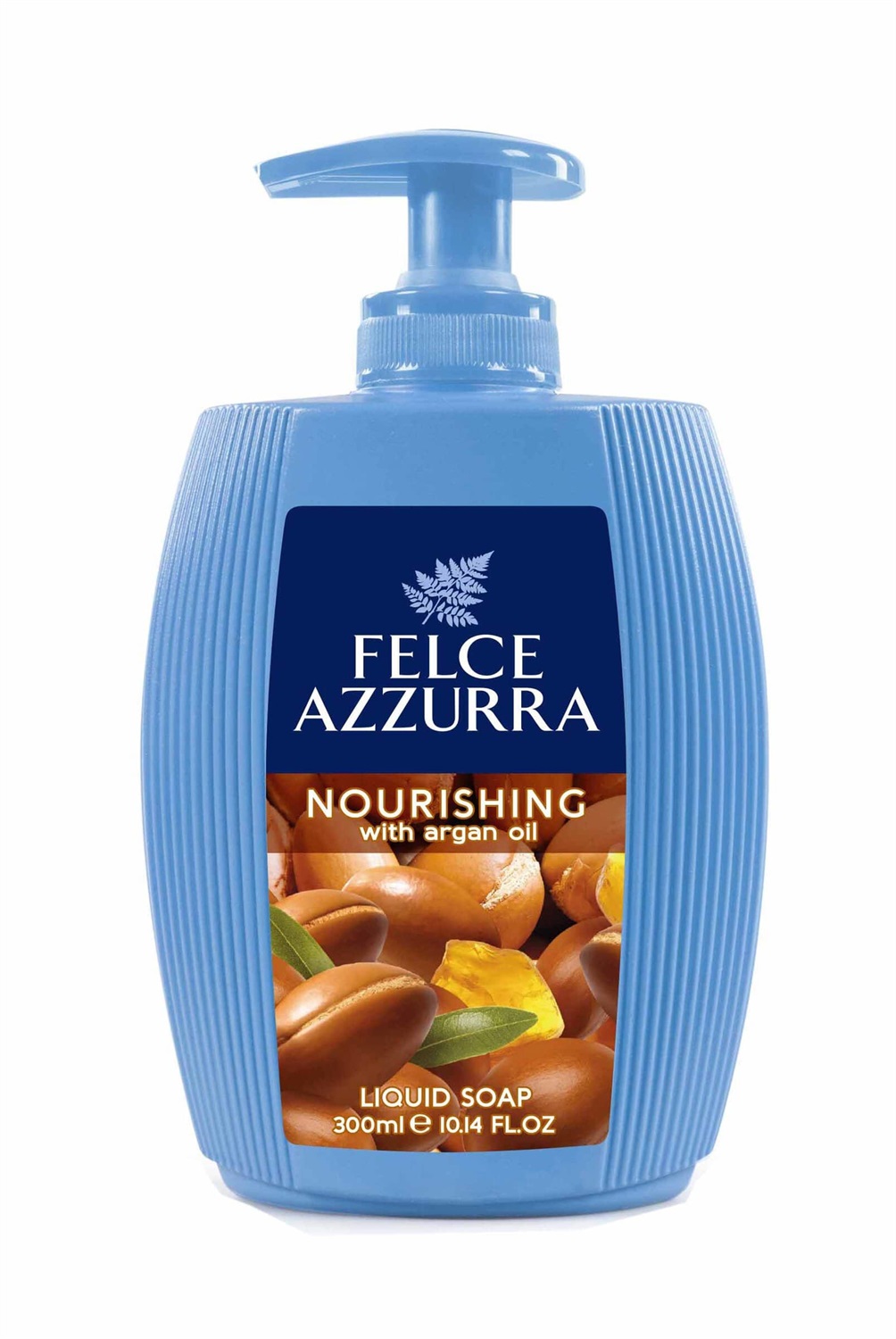 Felce Azzurra Sapone Liquido Nutriente Ambra e Argan - 300 ml per Pelle Morbida