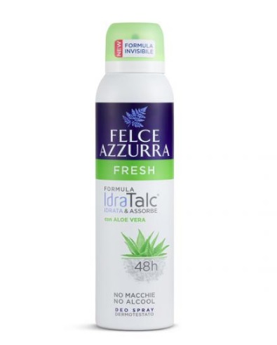 Felce Azzurra Deodorante Spray Fresh 150 ml - Formula IdraTalc®