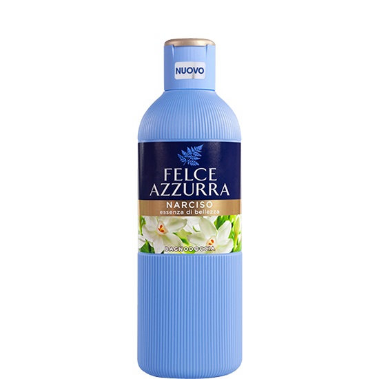 Felce Azzurra Bagnoschiuma Narciso 650 ml - Detersione Delicata con Estratto di Narciso