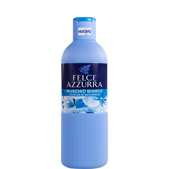 Felce Azzurra Bagnodoccia Muschio Bianco 650 ml - Profumo Fresco e Delicato con Note di Rosa e Gelsomino