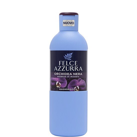 Felce Azzurra Bagnodoccia Orchidea Nera 650ml - Idratante e Profumato con Note di Pepe e Mandarino