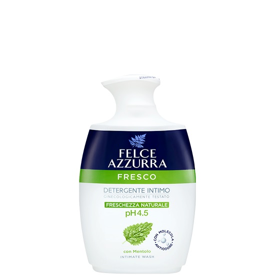 Felce Azzurra Detergente Intimo Fresco al Mentolo - pH 4.5 - 250ml - Freschezza Naturale e Massima Tollerabilità