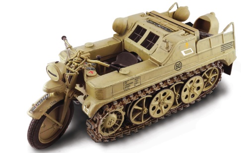 Italeri 7404 Kettenkrad Sd.Kfz. 2 Model Kit 1:9 - Veicolo Militare della Seconda Guerra Mondiale