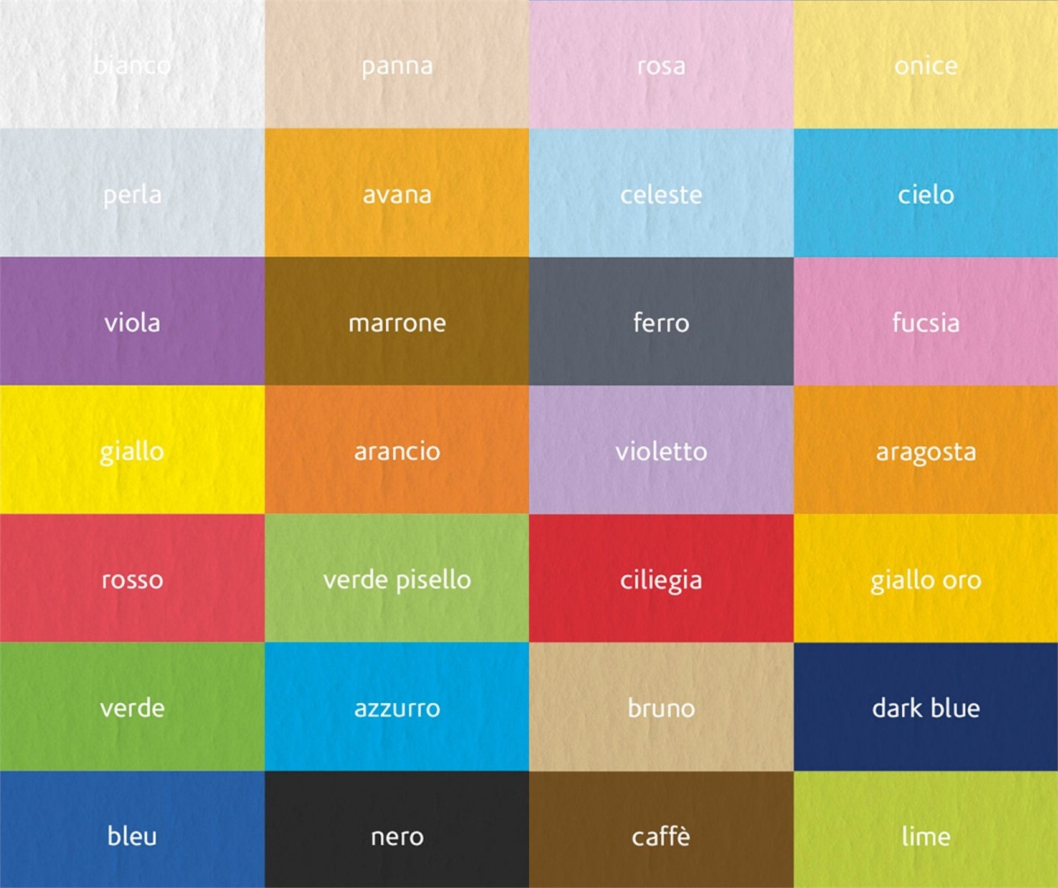 Fabriano FaColore Cartoncino Colorato Rosso 50x70 cm 200 g - Conf. 20 Fogli - Acid Free