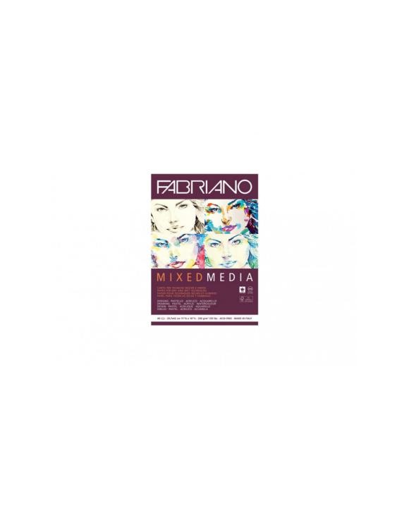 Fabriano Blocco Belle Arti Mixed Media A3 - 40 Fogli - 250 g/m²