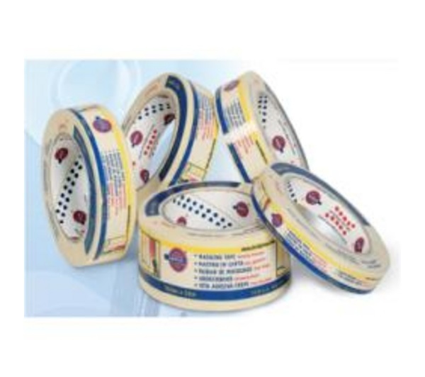 EUROCEL Nastro adesivo MSK 6143 - 30 mm x 50 m - carta beige per mascheratura