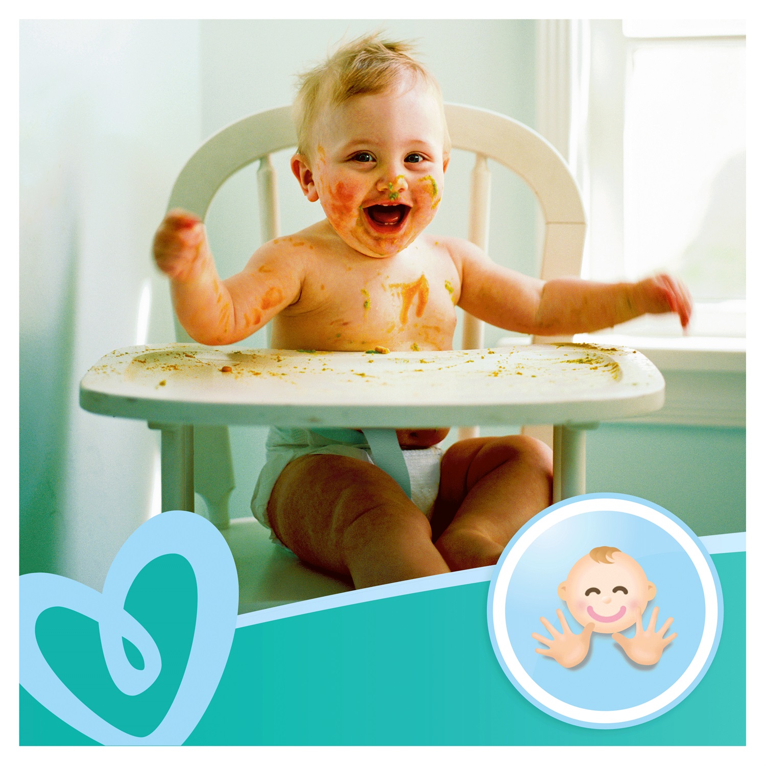 Pampers Fresh Clean Salviettine Umidificate per Bambini - 624 pz (12 x 52 pezzi), Profumo Delicato, Adatte per Mani e Viso