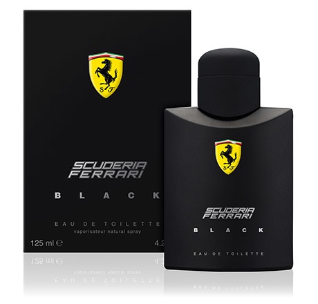 Ferrari Scuderia Ferrari Black Eau de Toilette 125 ml - Profumo Aromatico Fougère per Uomo