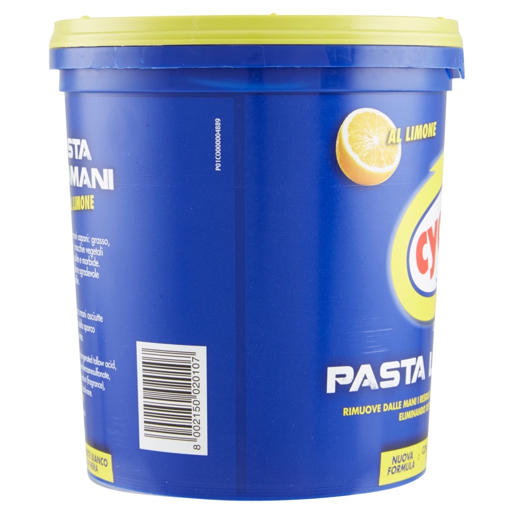 Cyclon Pasta Lavamani 1000 ml - Al Limone, Rimuove Sporco Difficile