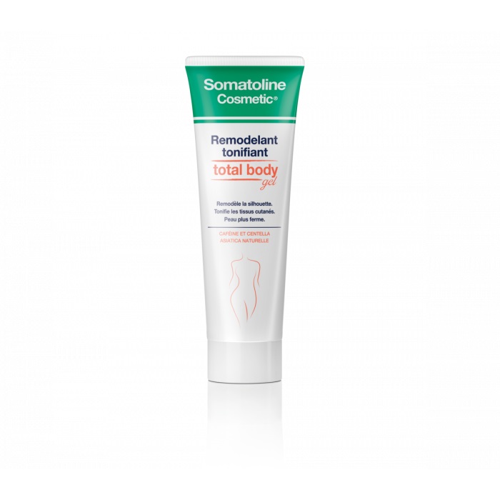 Somatoline Cosmetic Gel Rimodellante Tonificante Total Body 250 ml - Fresco, con Caffeina e Centella Asiatica