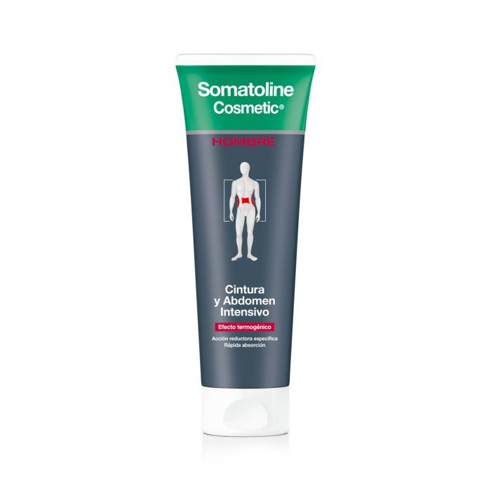 Somatoline Crema Termogenica Cintura e Addome Unisex 250 ml - Con Algas Marine, Caffeina e Carnitina