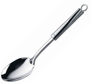 Lagostina I Cucinieri - Cucchiaione in Acciaio Inossidabile 32 cm con Gancio e Manico Ergonomico