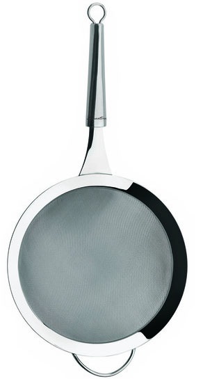 Lagostina I Cucinieri - Colino Grande con Anello in Acciaio Inox 18/10, Diametro 20 cm