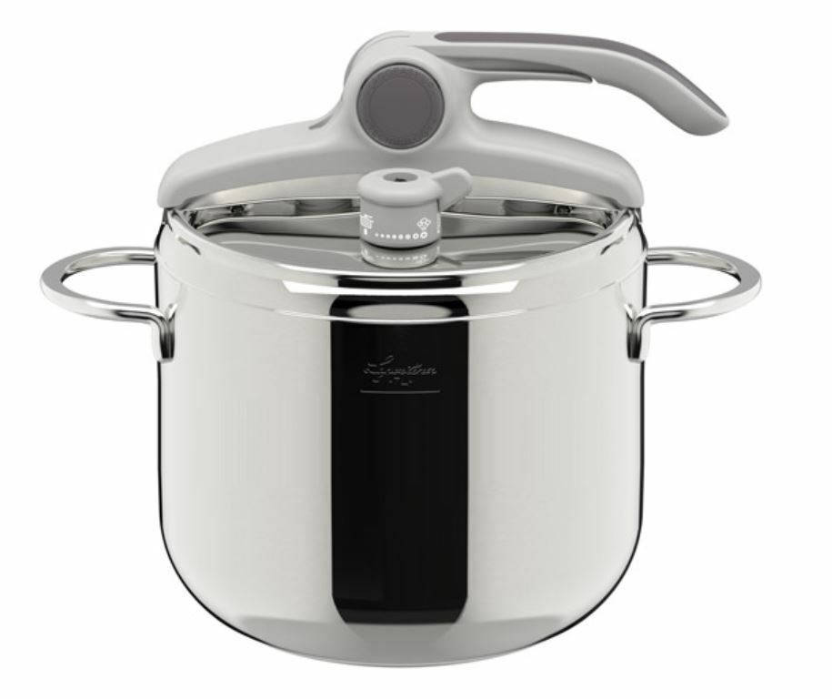 Lagostina Pentola a Pressione Deliziosa 22 cm 7 L in Acciaio Inox con LagoEasy'Up Technology