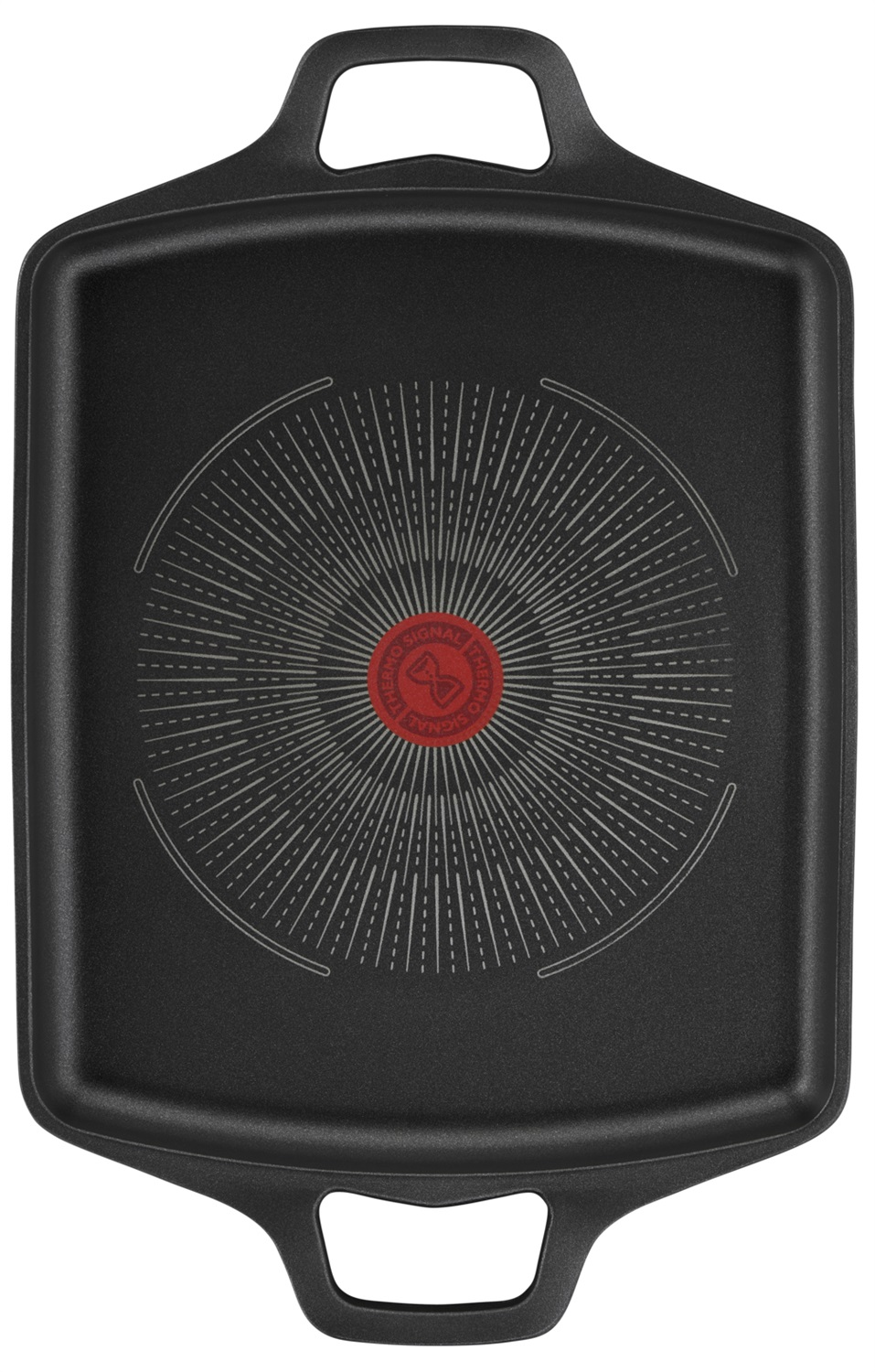 Lagostina Aroma Bistecchiera Antiaderente in Alluminio Pressofuso 26x32 cm con Rivestimento Titanium e Indicatore Cottura Thermo-Signal