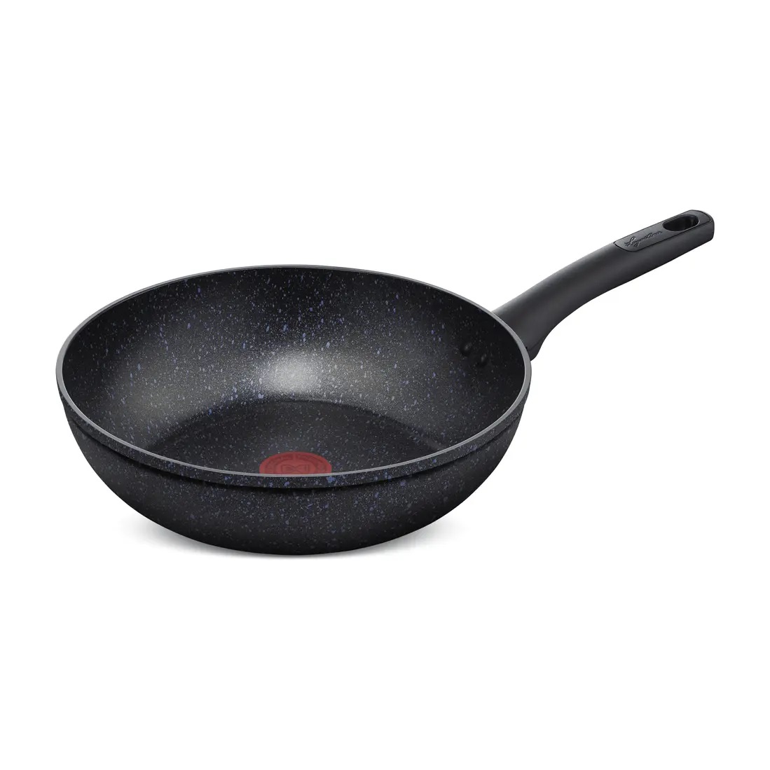 Lagostina Wok Padella Antiaderente 28 cm in Alluminio Nero - Linea Performa con Rivestimento Mineralis