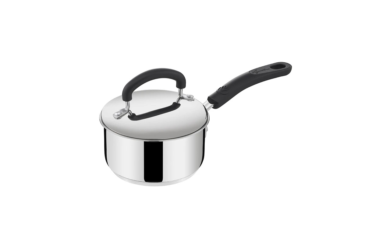Lagostina Pratica Set di Pentole Induzione in Acciaio Inox 18/10 - 13 Pezzi con 4 Casseruole, Pentola, Padella Antiaderente e Accessori
