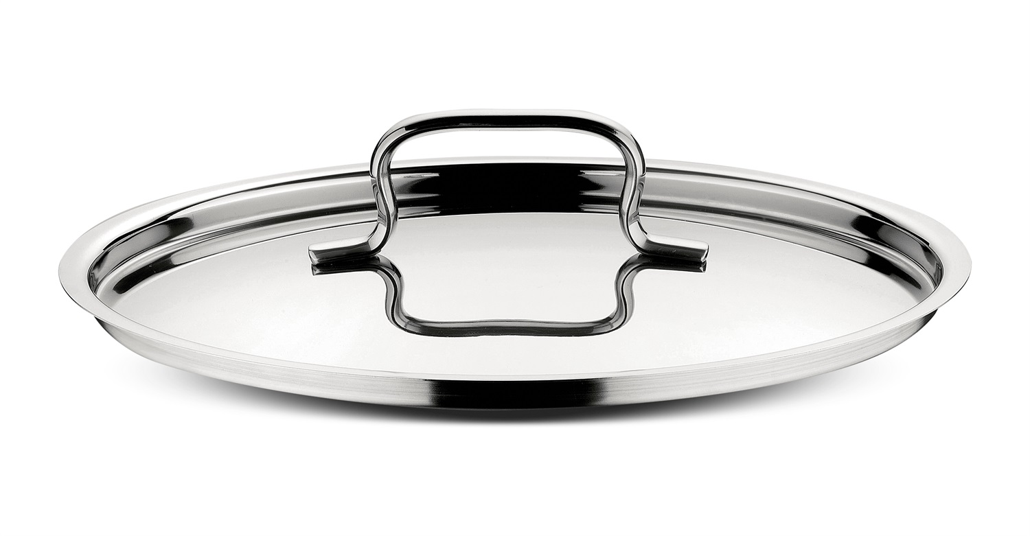Lagostina Sfiziosa Coperchio in Acciaio Inossidabile Ø 18 cm - Elegante e Funzionale
