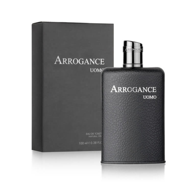Arrogance Uomo Eau De Toilette 100 ml - Profumo Orientale Fougère con Note di Bergamotto, Mandarino, e Legni Caldi
