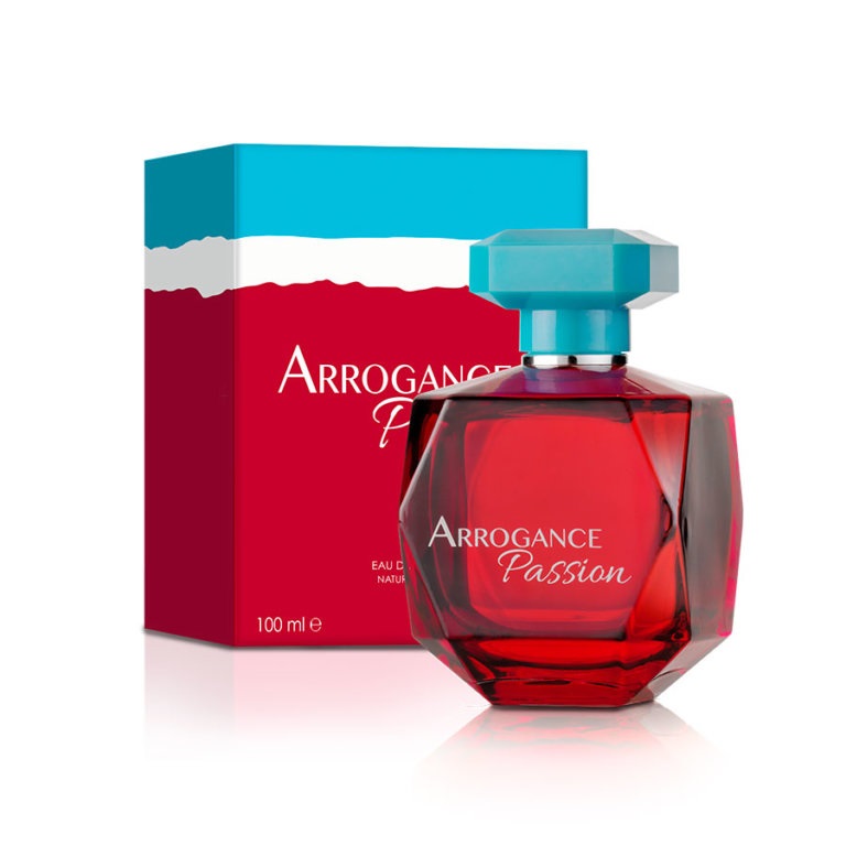 Arrogance Passion Eau de Toilette 100 ml - Fragranza Uomo con Note di Giacinto, Mandarino e Legno di Cedro