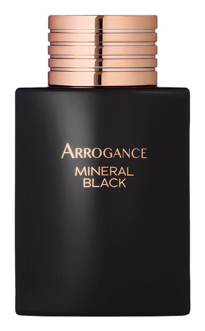 Arrogance Mineral Black Eau De Parfum 100 ml - Profumo Intenso per Uomo con Note di Spezie e Legni Preziosi