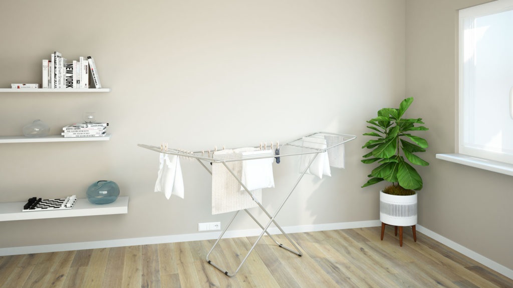 Colombo Stendibiancheria Glam 18 - Acciaio Verniciato, 18 metri, Dimensioni 180x55x93 cm