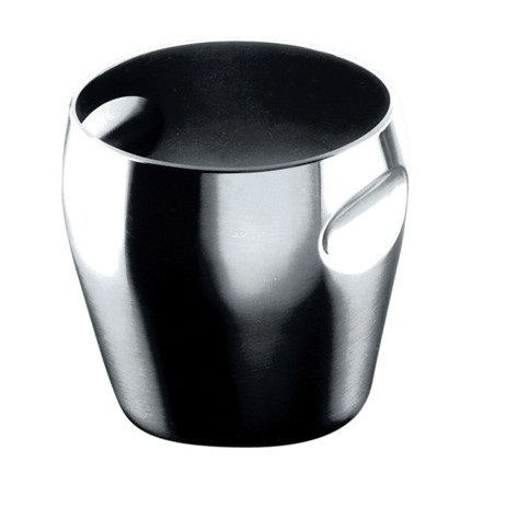 Alessi L 872 Rinfrescatore in Acciaio Inossidabile 18/10 - Design di Luigi Massoni e Carlo Mazzeri, Diametro 20 cm, Altezza 19.5 cm, Contenuto 500 cl