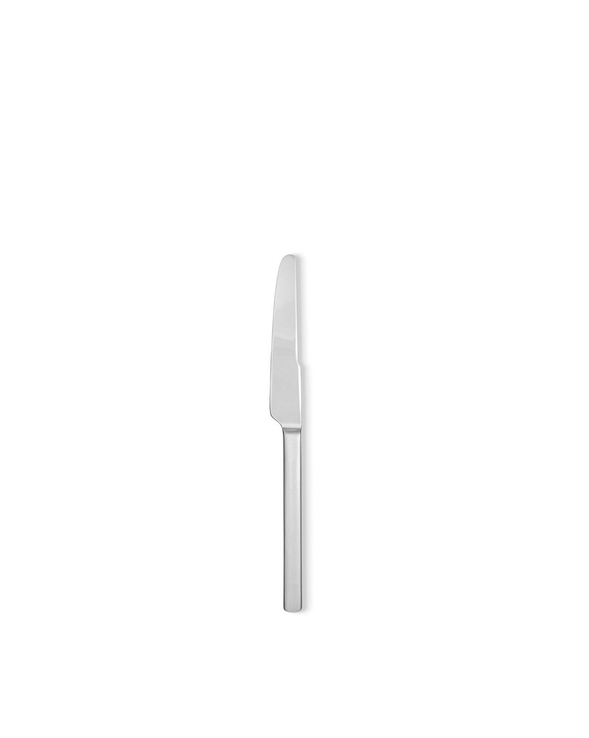 Alessi Coltello da Tavola Dry 4180/3 in Acciaio Lucido con Manico Satinato - Set da 6, Design di Achille Castiglioni