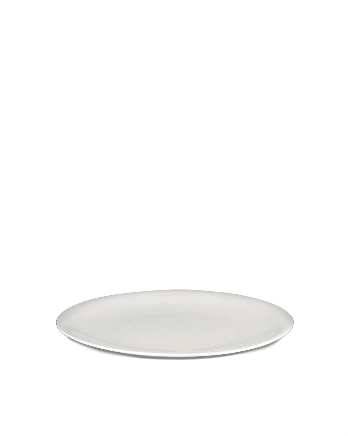 Alessi AGV29/1 Piatto Piano in Bone China, Set da 4, Diametro 27 cm, Designer Guido Venturini